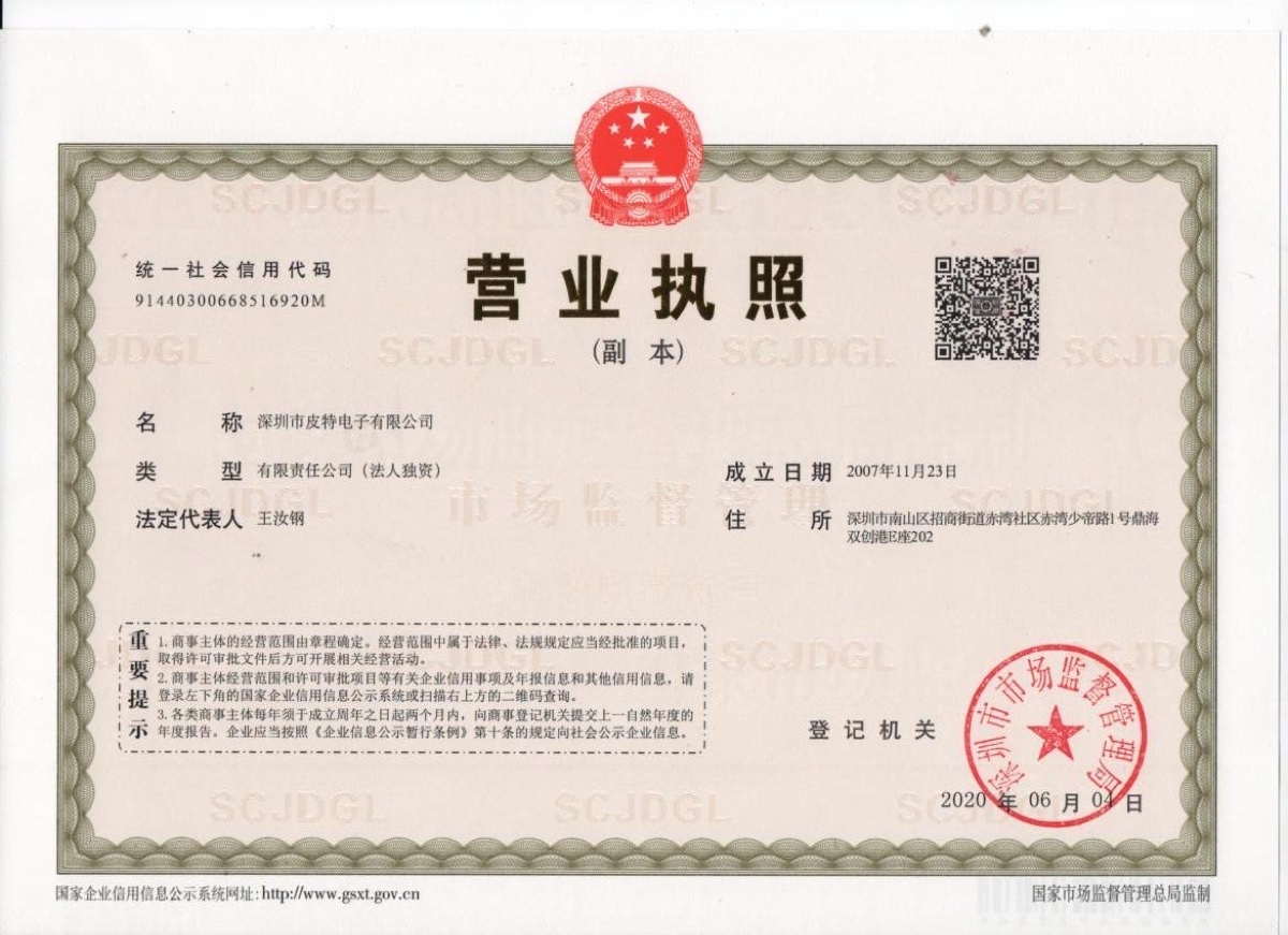 PITE business license