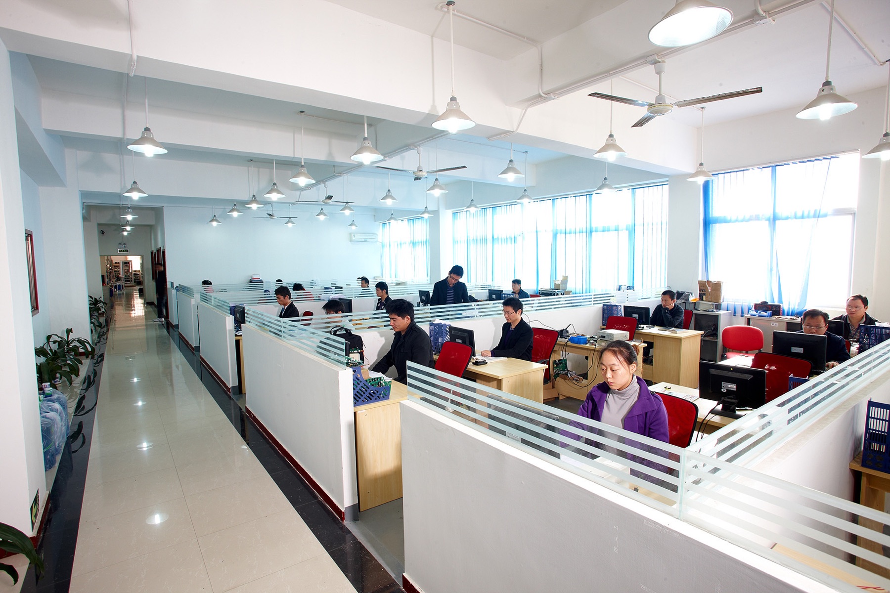 PITE TECH INC engineering and office team working in Shenzhen