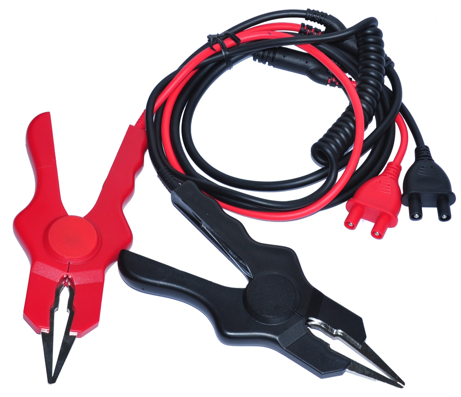 PITE3915 red and black testing clamp cable set